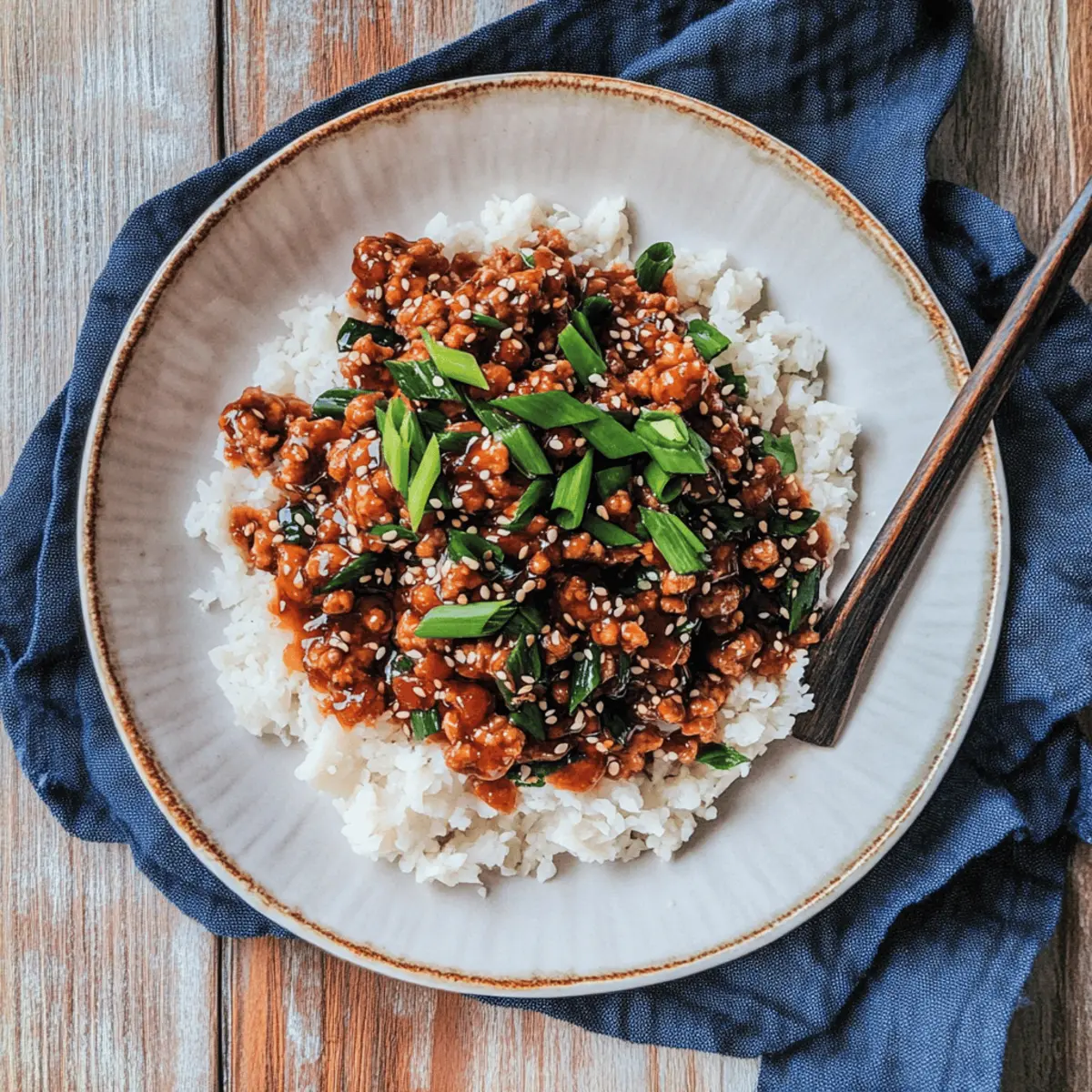Savory Ground Turkey Korean-Style: Quick & Healthy Delight