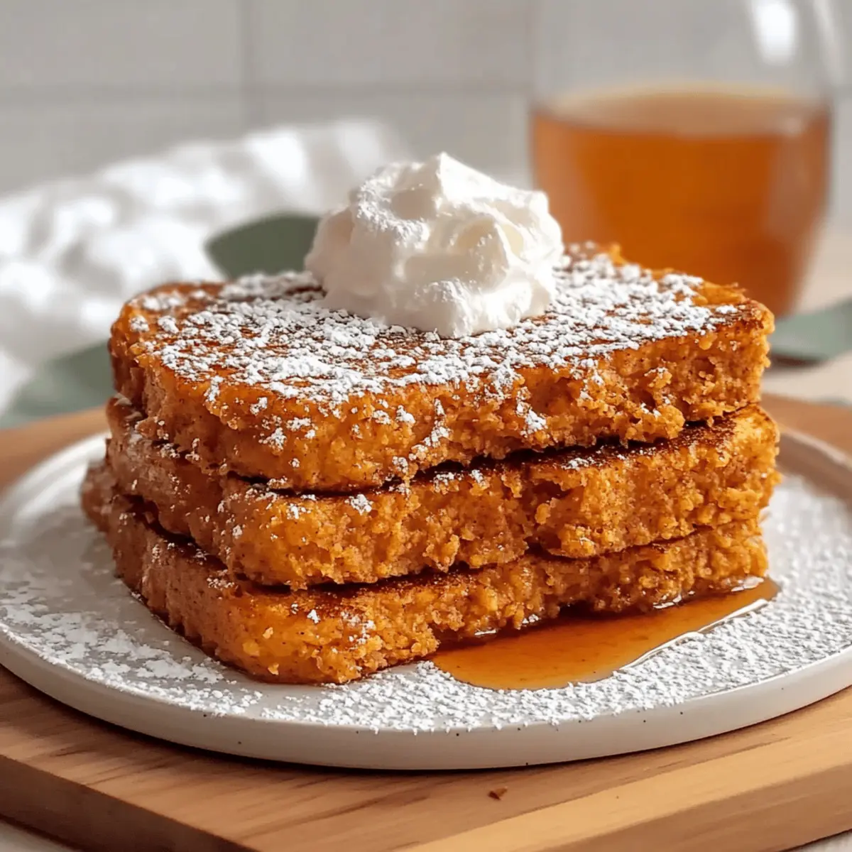 Spiced Sourdough Pumpkin French Toast