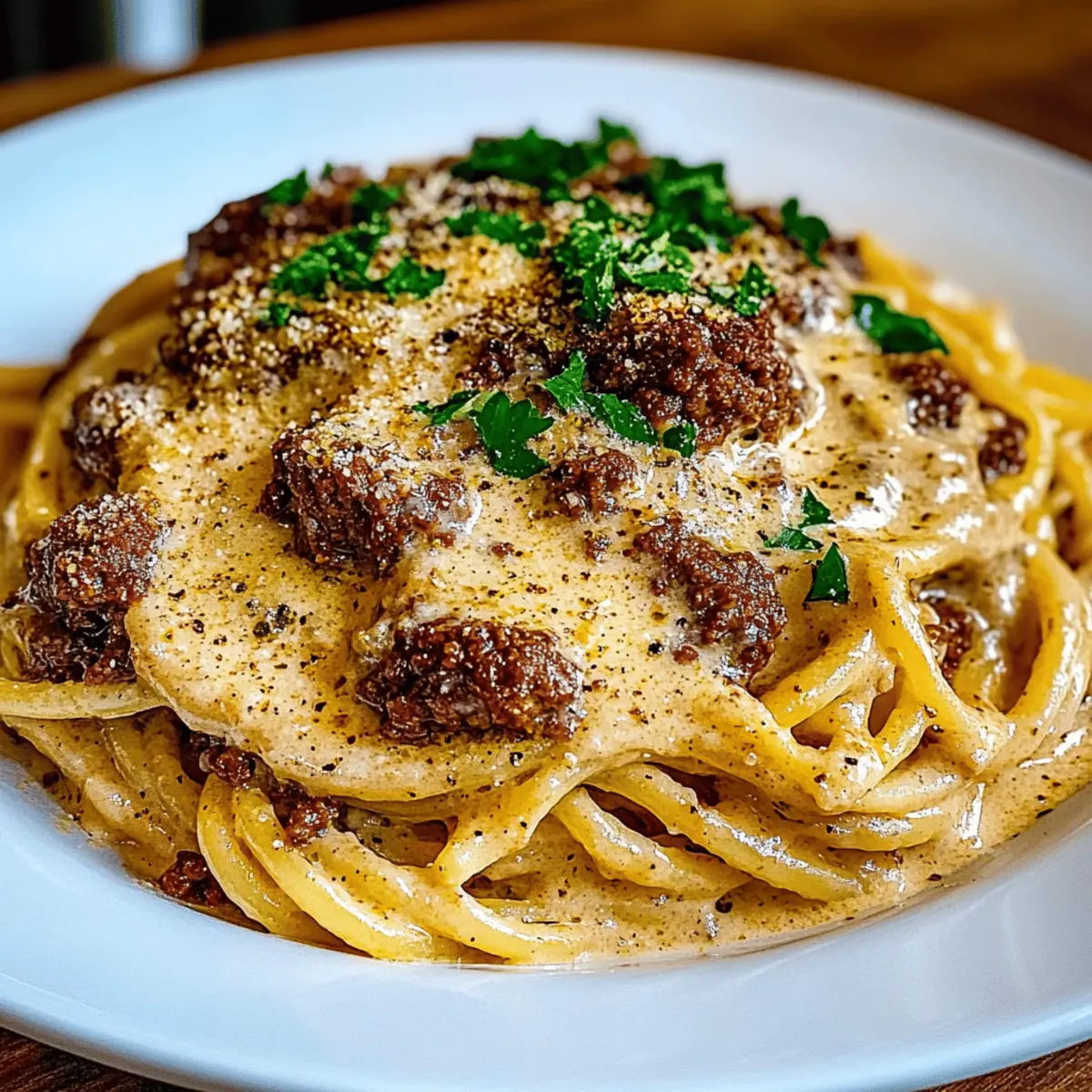 Cajun Beef Spaghetti: Creamy Comfort in Every Bite