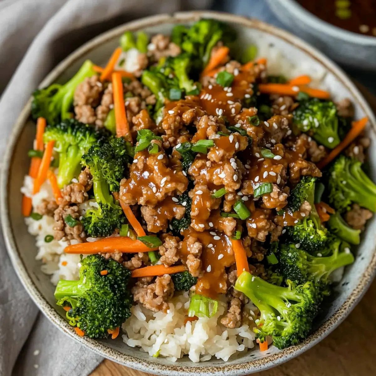 Savory Ground Turkey Teriyaki Stir Fry Ready in 30 Minutes