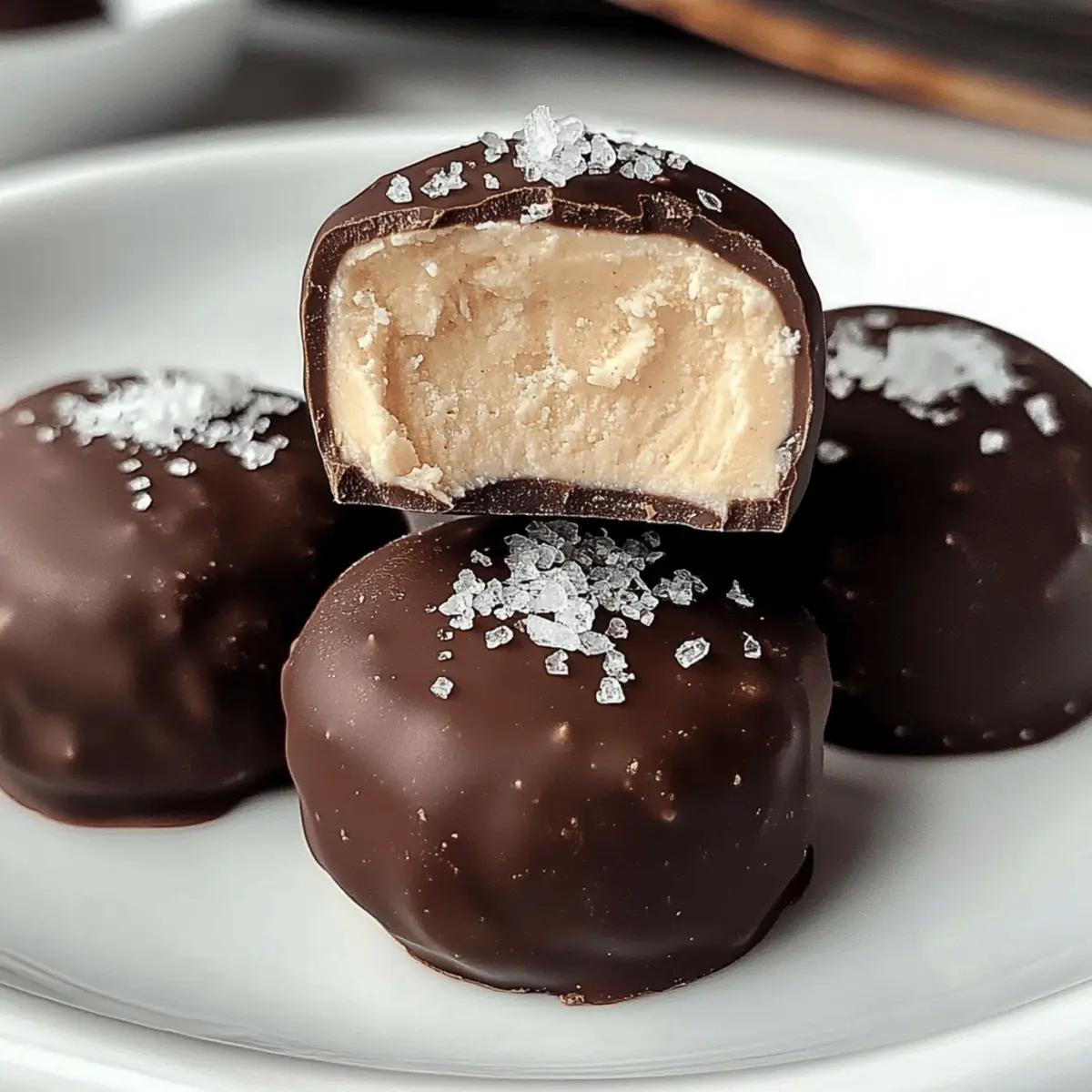 High Protein Frozen Peanut Butter Greek Yogurt Bites