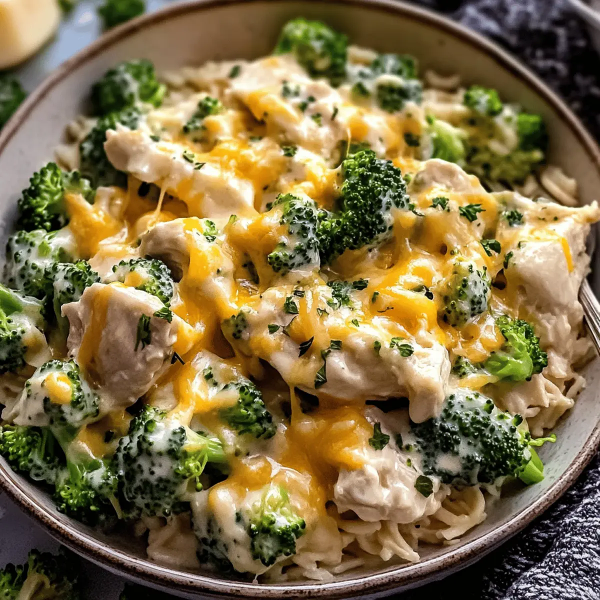 Crockpot Creamy Broccoli Cheddar Chicken for Cozy Nights