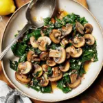 Sauteed Spinach and Mushrooms