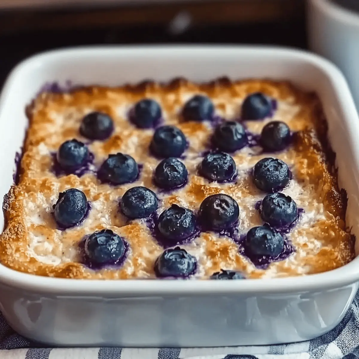 Delicious Blueberry Cottage Cheese Breakfast Bake for Busy Mornings