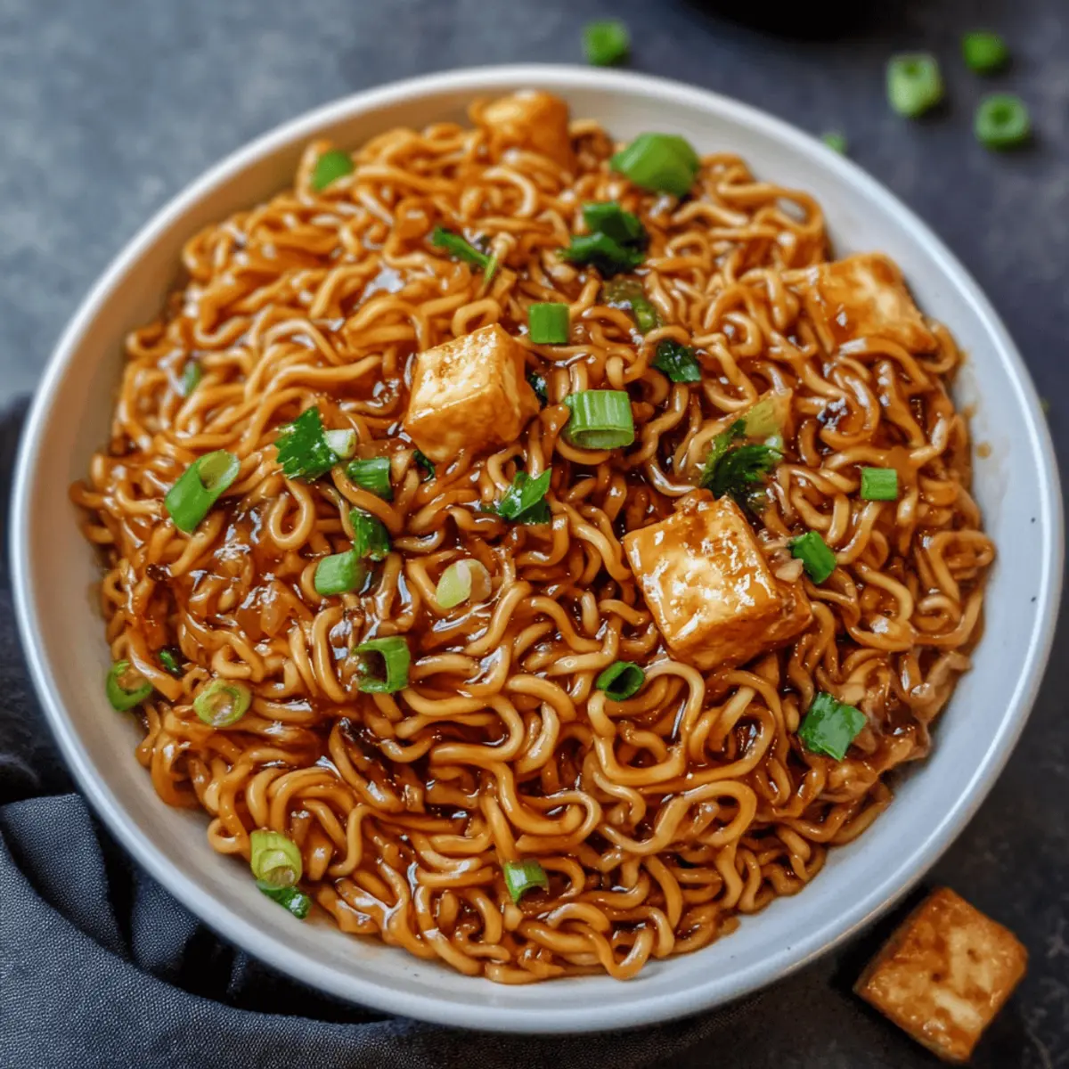Easy Saucy Ramen Noodles for a Fast Vegan Delight