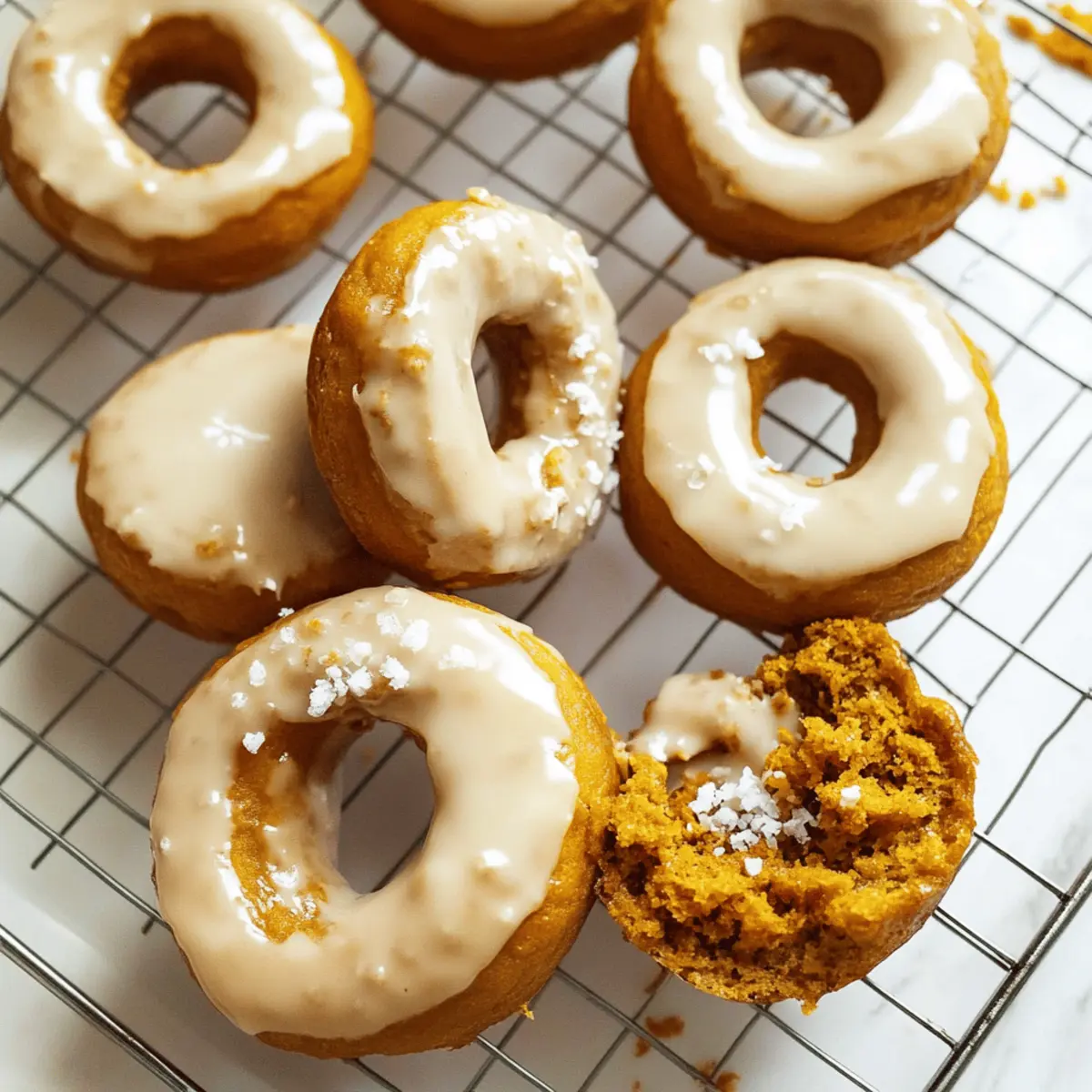 Baked Pumpkin Donuts with Maple Glaze: Your Fall Delight