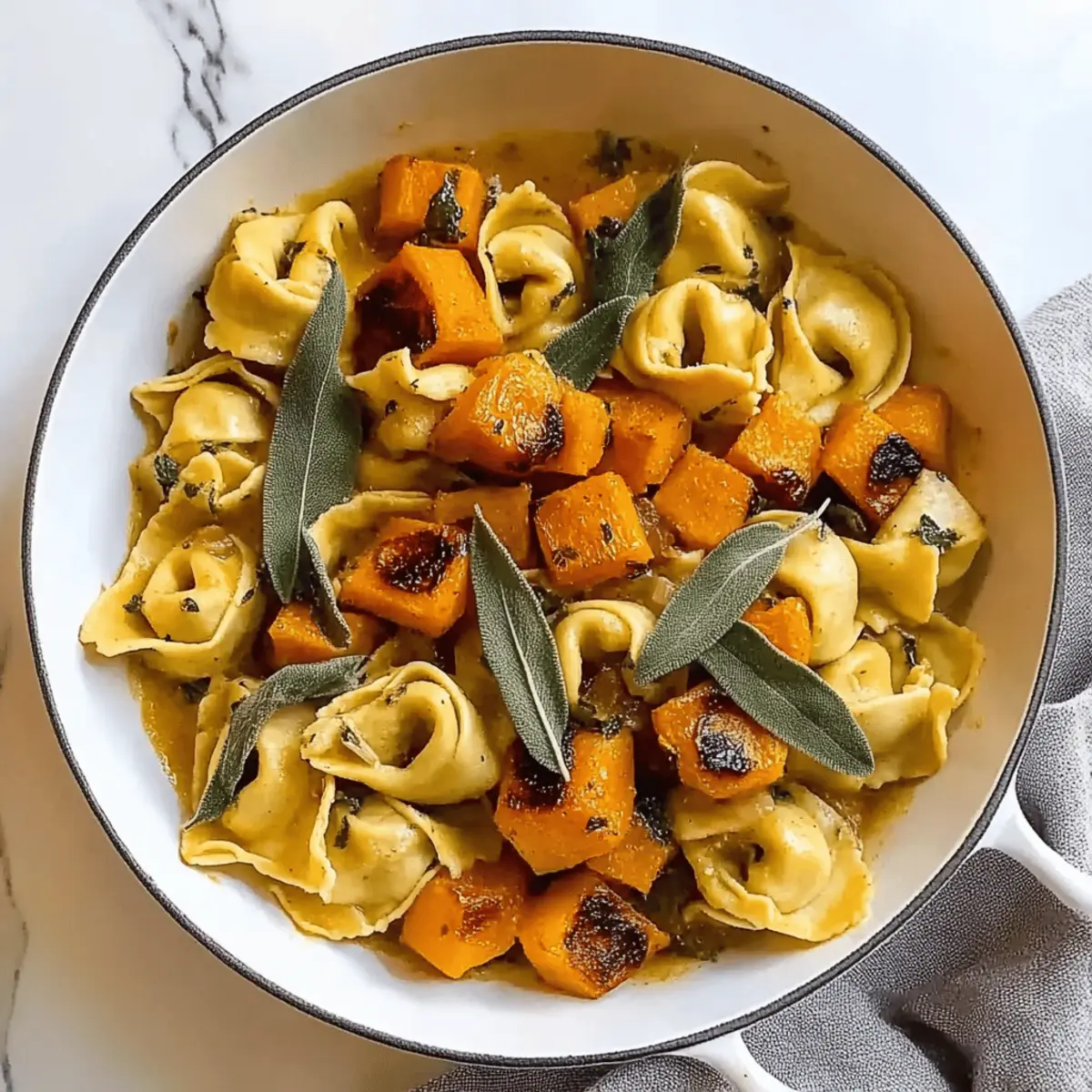 Best Tortellini with Roasted Butternut Squash