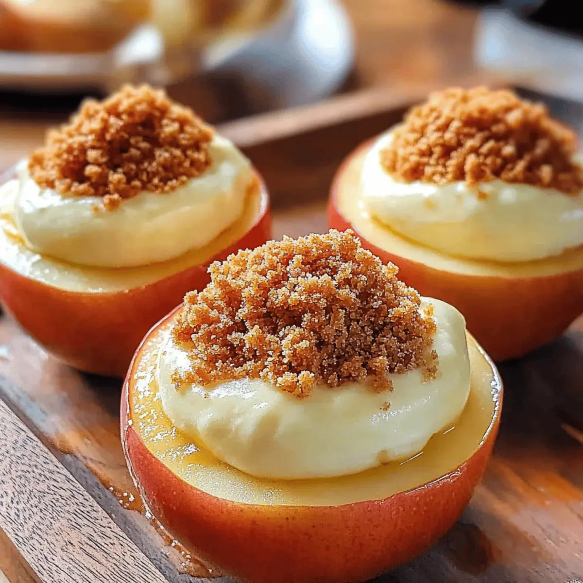 Cheesecake Stuffed Baked Apples: A Cozy Dessert Delight