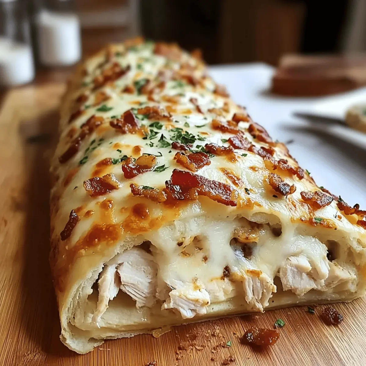 Chicken Bacon Ranch Stromboli: Dinner That Delivers Comfort