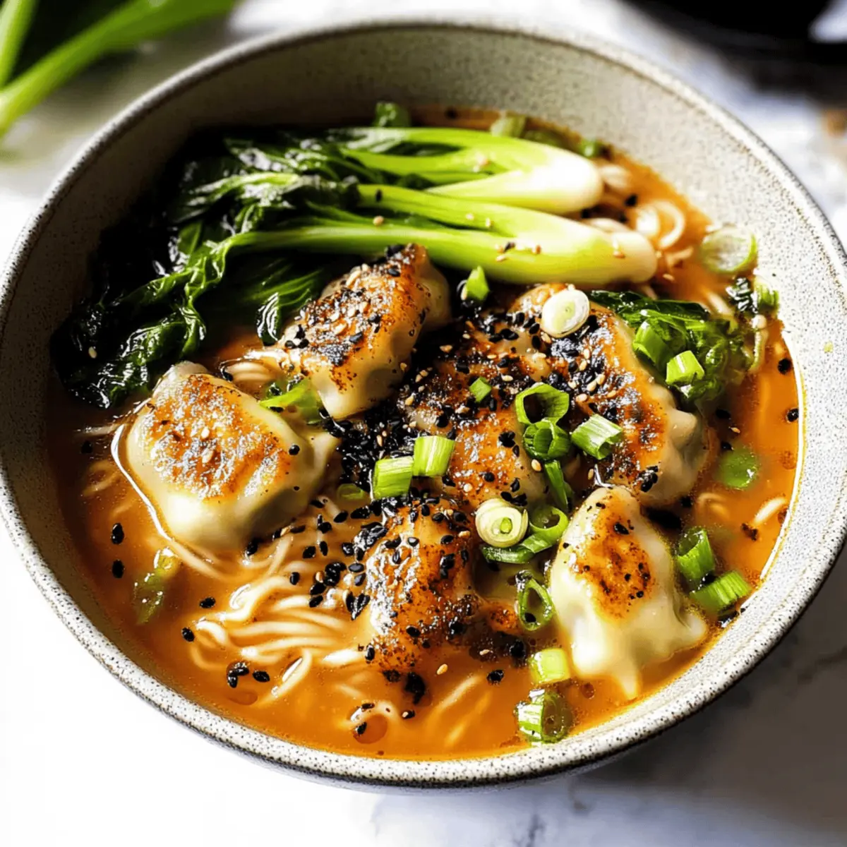 Dumpling Ramen Soup That Will Warm Your Soul and Satisfy