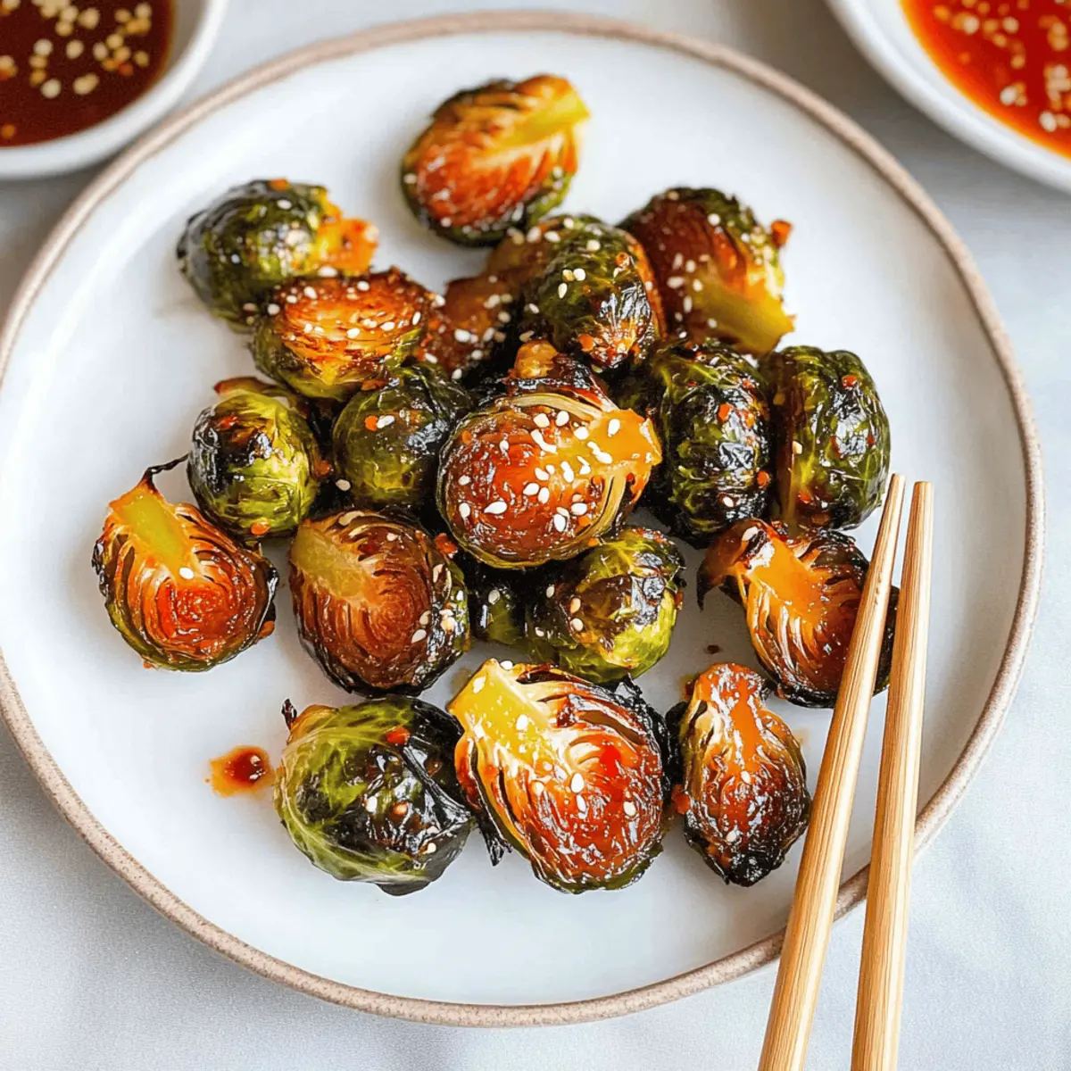 Gochujang Brussels Sprouts: Spicy, Sweet, and Irresistible Delight