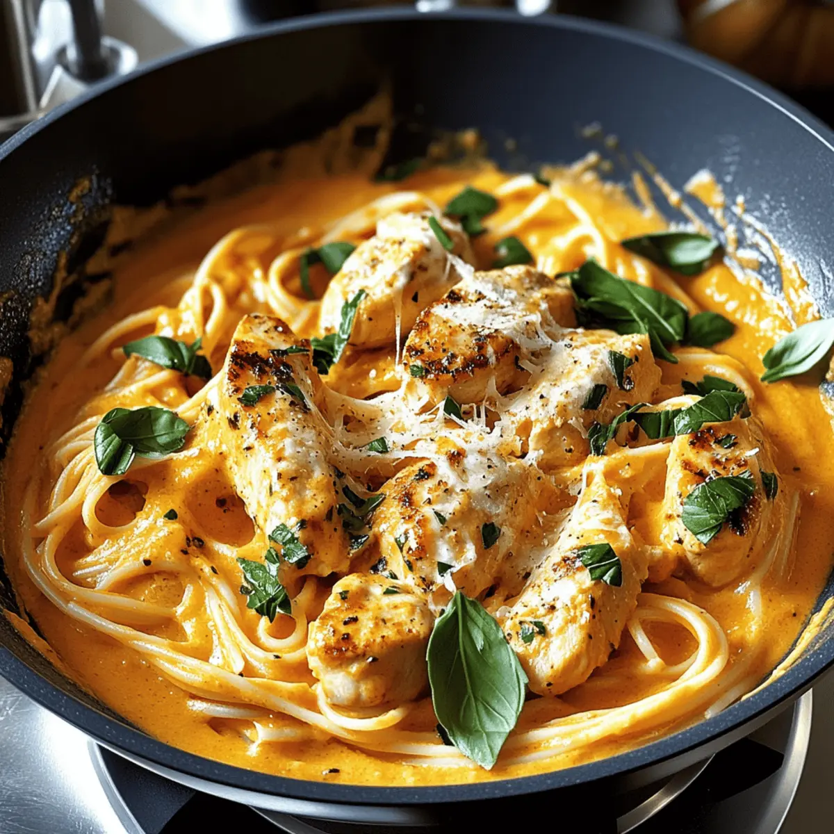 Creamy Marry Me Pumpkin Chicken Pasta to Warm Your Heart