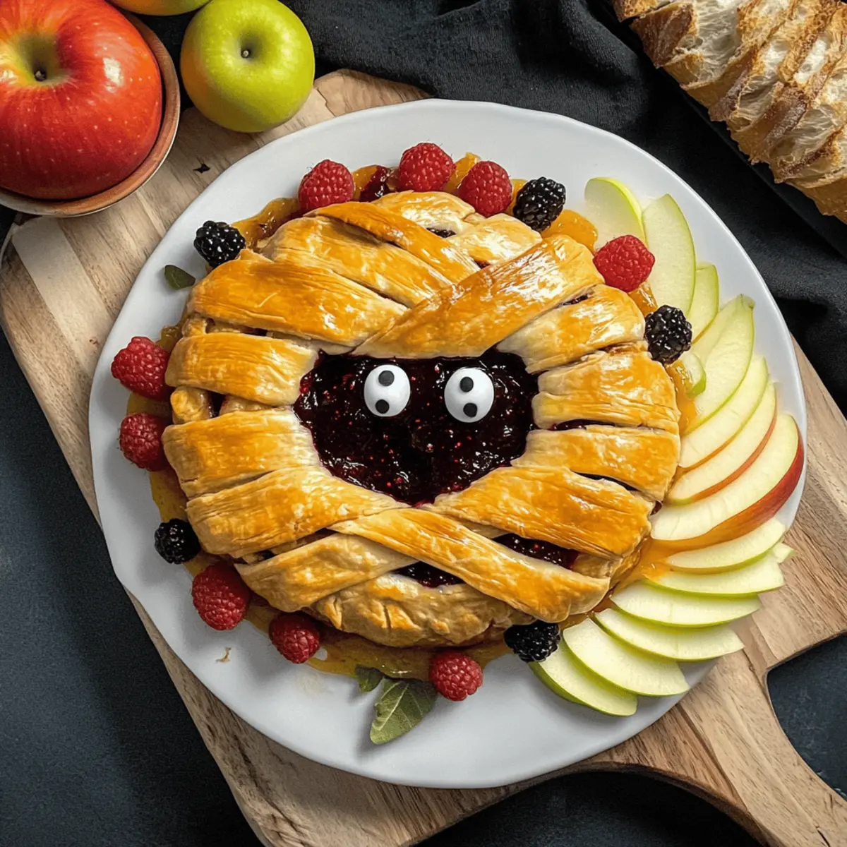 Mummy Baked Brie: A Creepy-Creative Halloween Treat