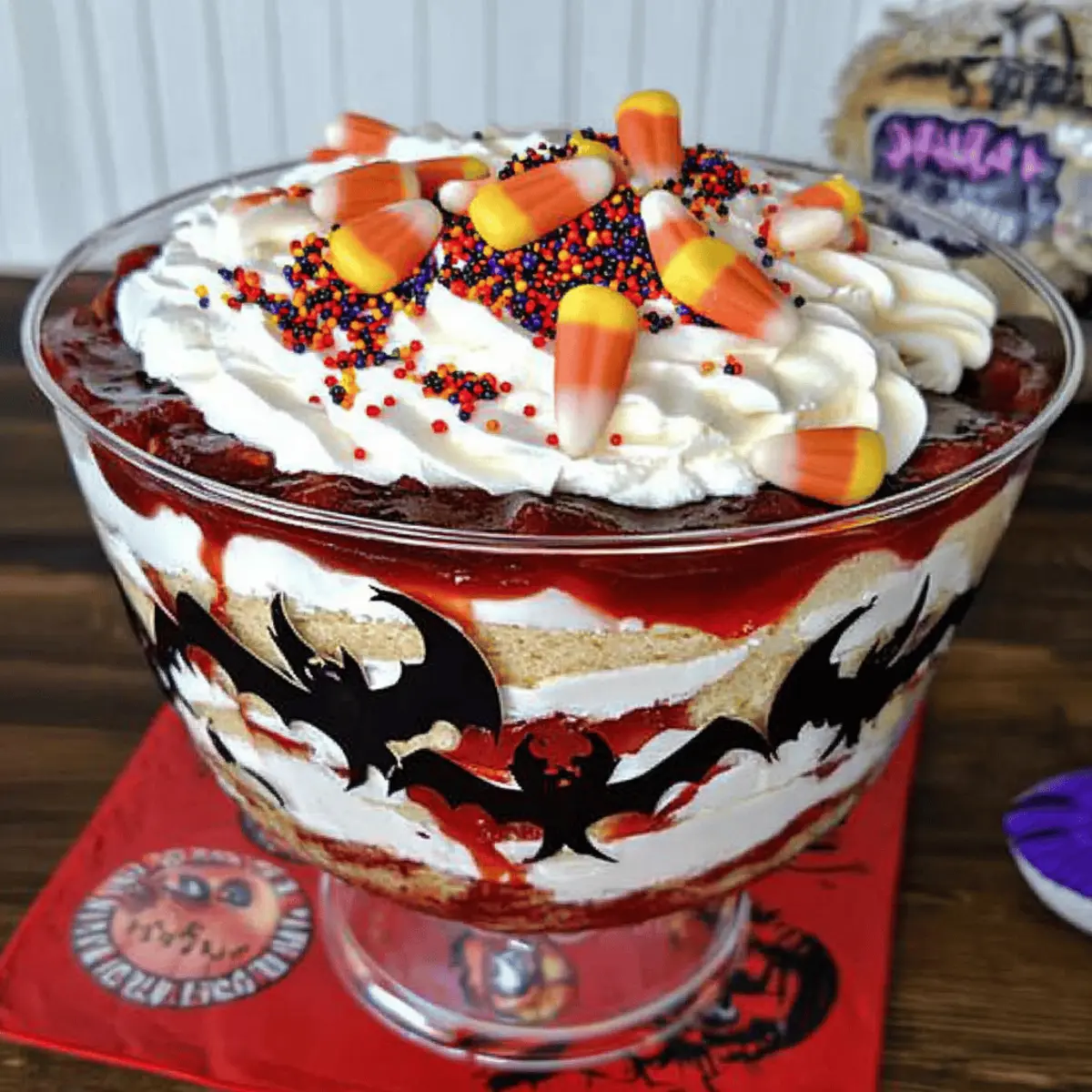 No-Bake Vampire Halloween Trifle: Effortless Family Fun