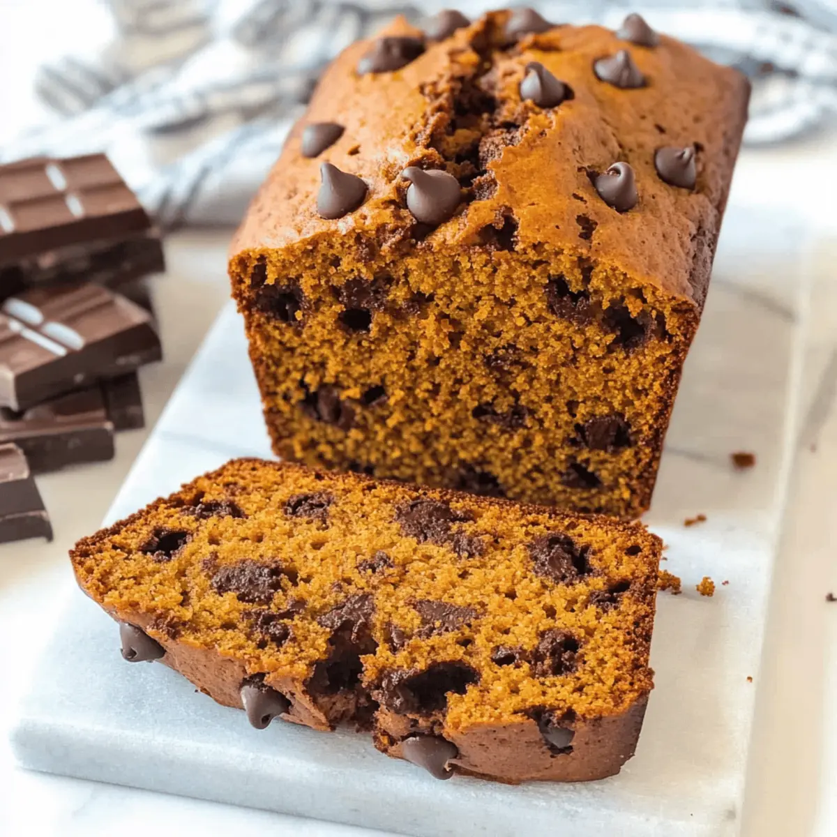 Pumpkin Chocolate Chip Bread: Fall’s Irresistible Sweet Treat