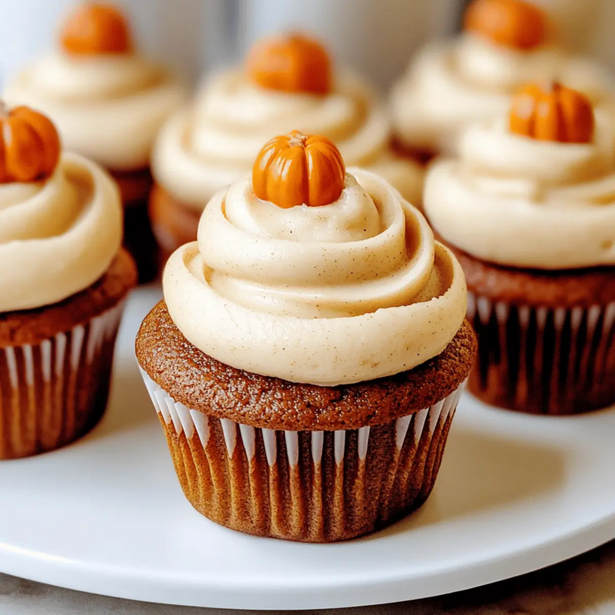 Irresistibly Moist Pumpkin Cupcakes with Creamy Frosting