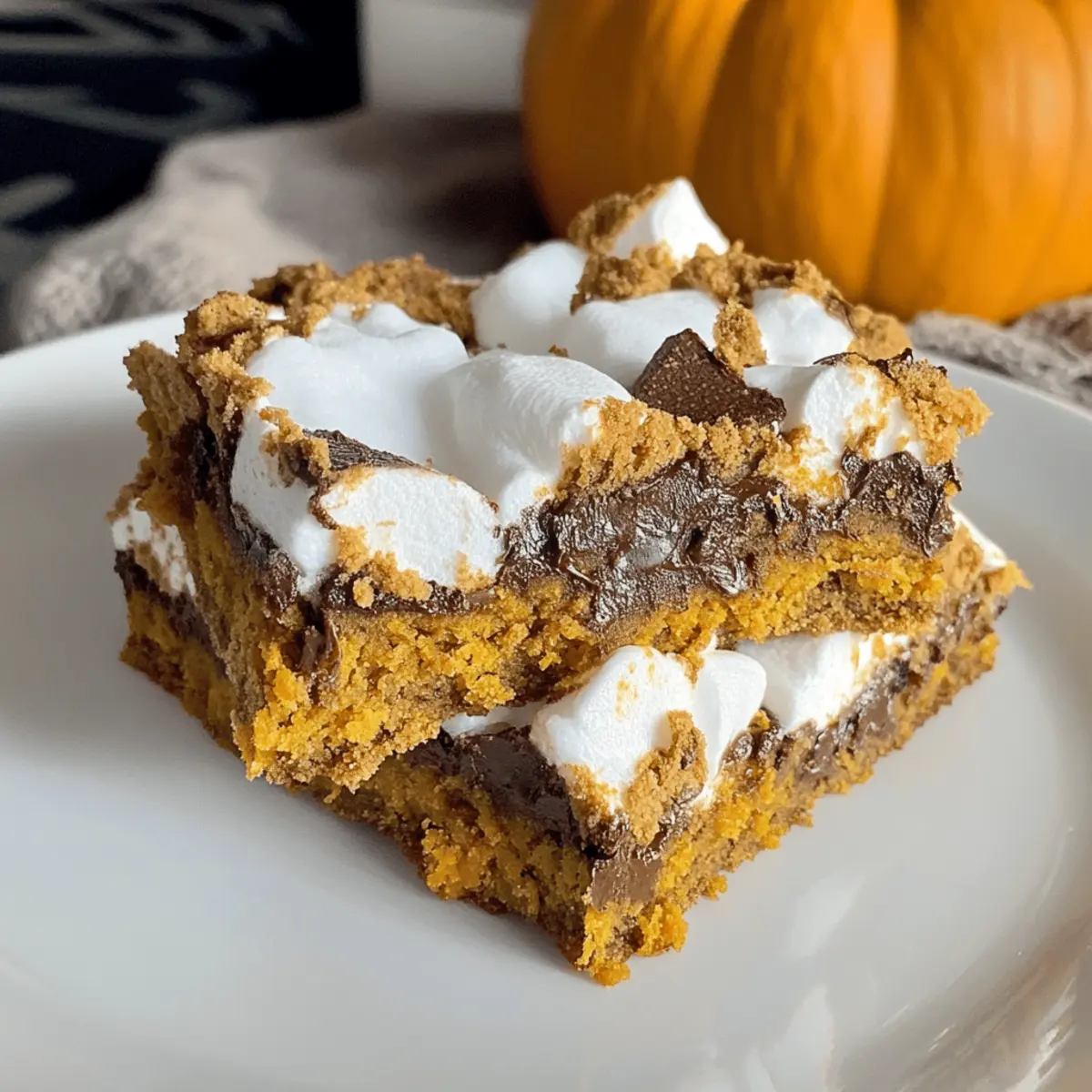 Pumpkin S’mores Bars: Deliciously Cozy Fall Indulgence