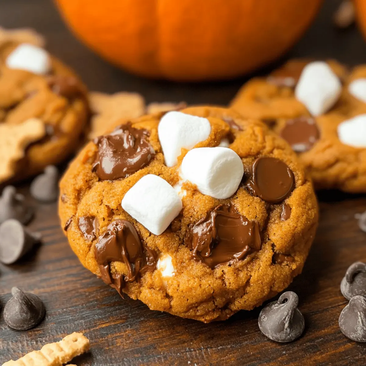 Irresistible Pumpkin S’mores Cookies for Cozy Fall Days