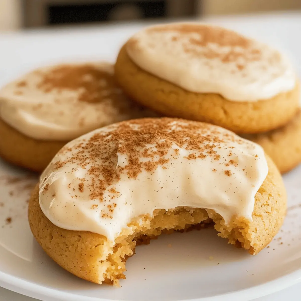 Pumpkin Spice Sugar Cookies That Melt in Your Mouth