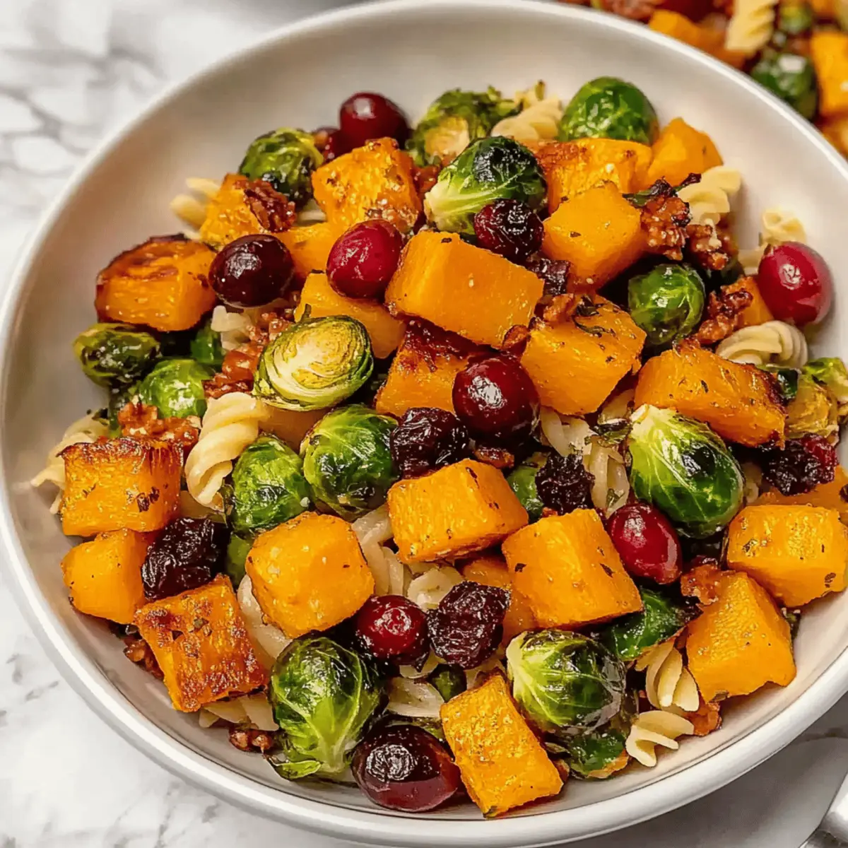 Roasted Butternut Squash Pasta Salad