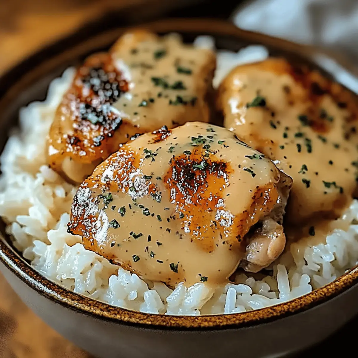 Savory Smothered Chicken and Rice: A Cozy Family Favorite