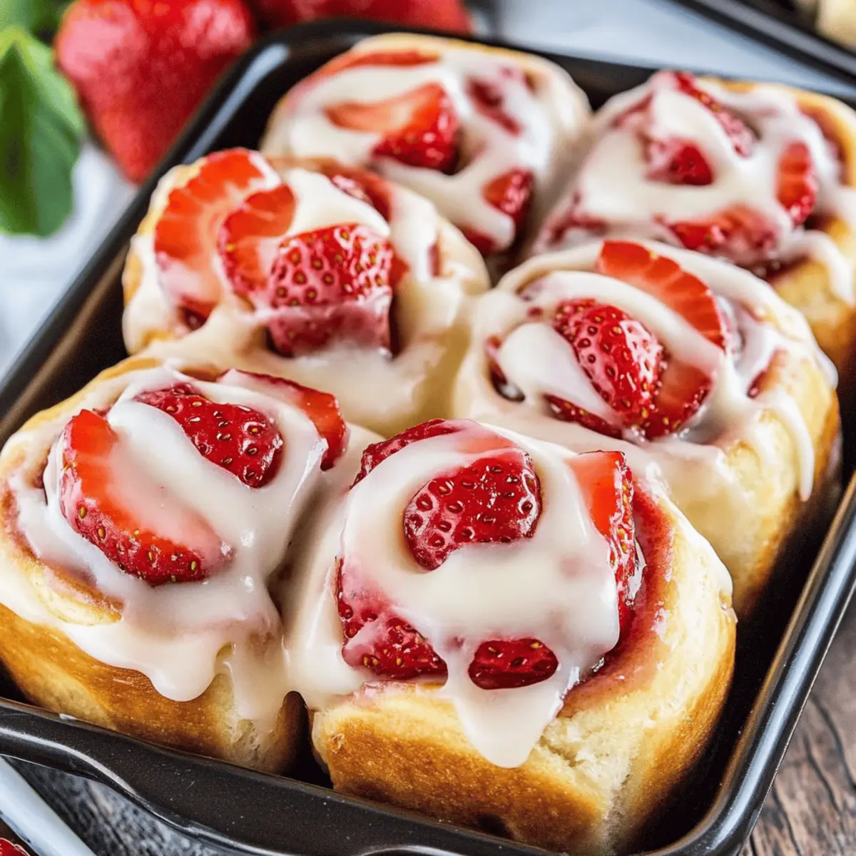 Delicious Strawberry Cheesecake Cinnabon Rolls Recipe You’ll Love