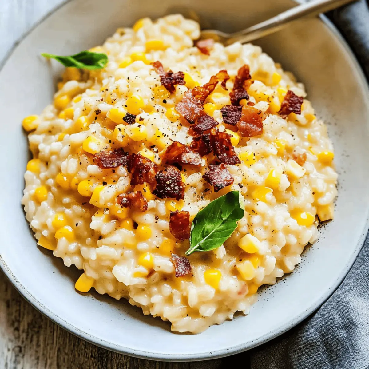 Creamy Sweet Corn Risotto That Screams Comfort Food