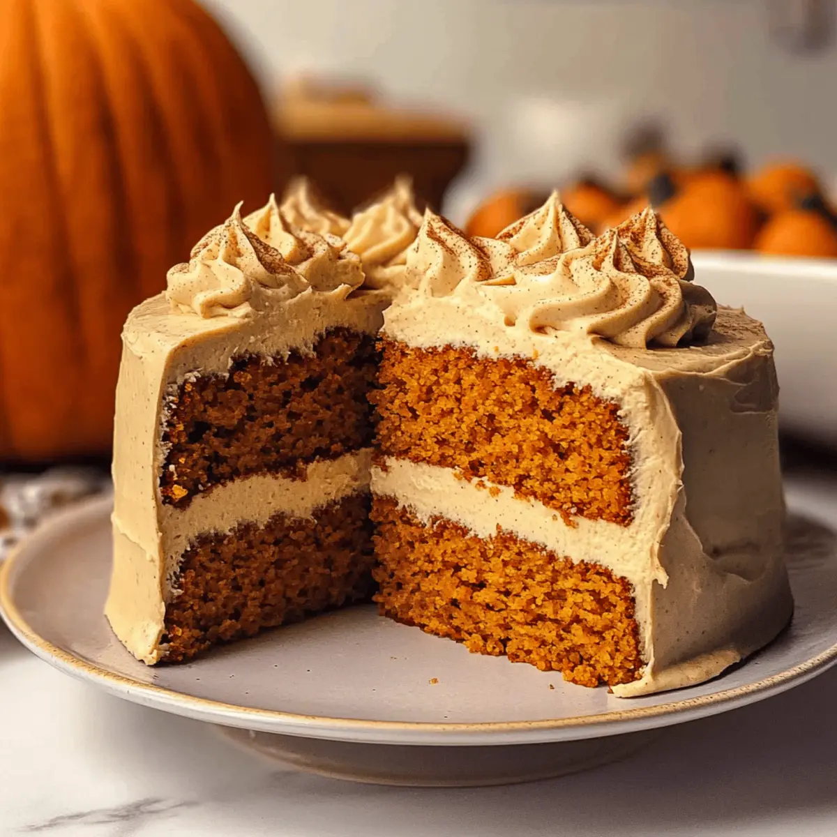 Indulge in Fluffy Vegan Pumpkin Cake Bliss This Fall