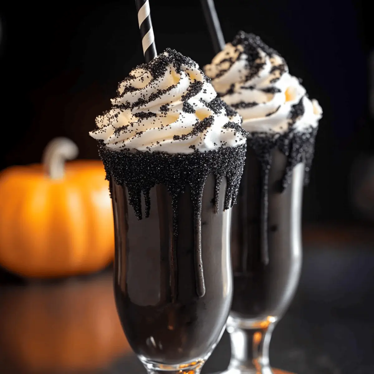 Indulge in a Thick Black Milkshake: Vegan & Paleo Delight