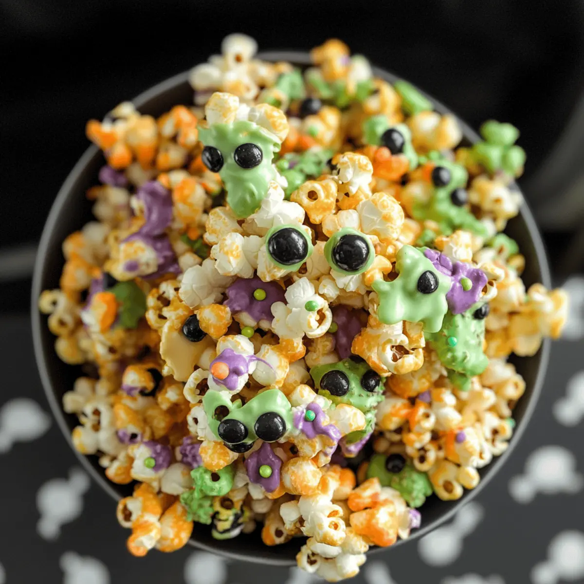 Hocus Pocus Halloween Popcorn that's Spooktacularly Sweet