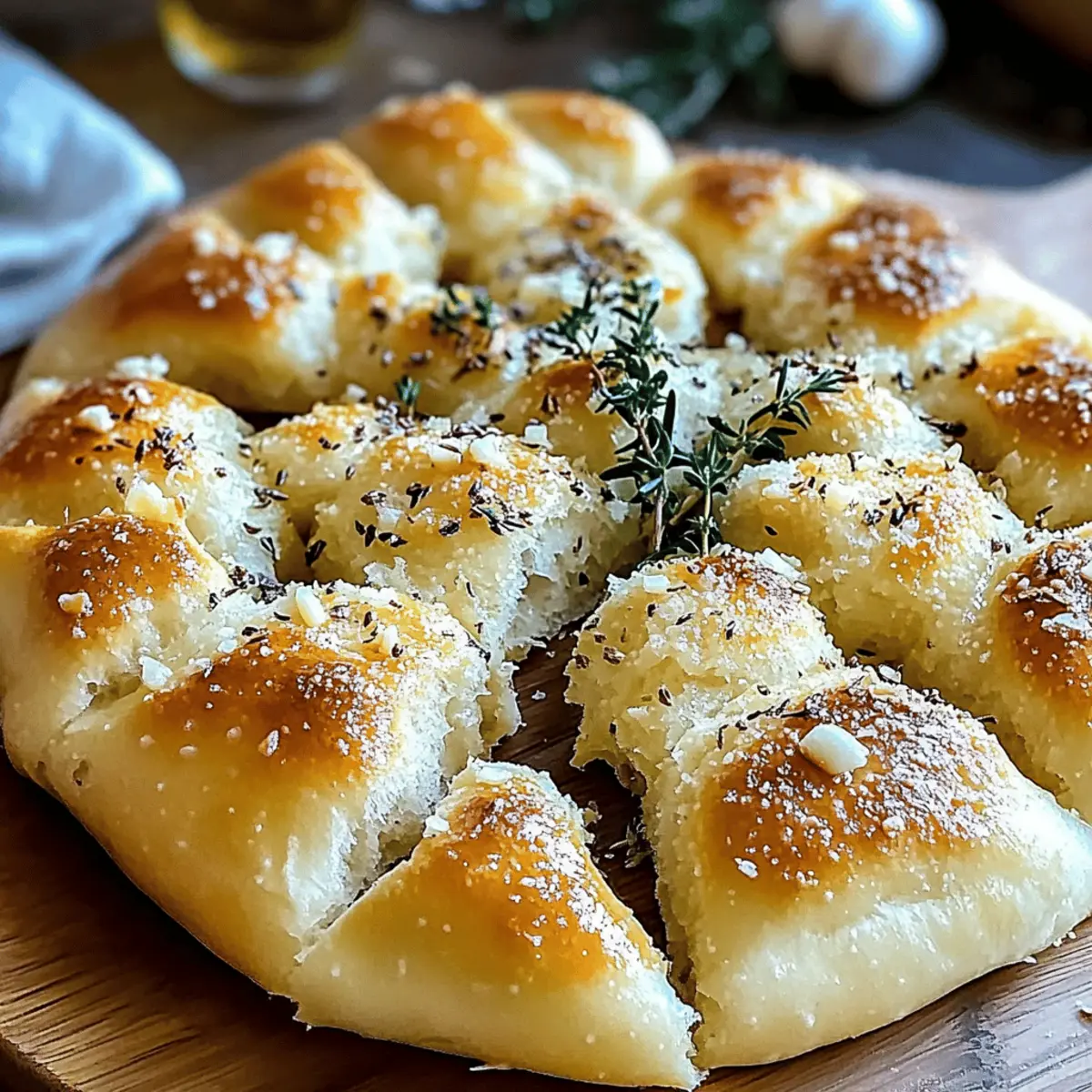 Garlic Parmesan Focaccia Bread: A Cozy Homemade Treat
