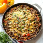 Mexican Ground Beef Skillet