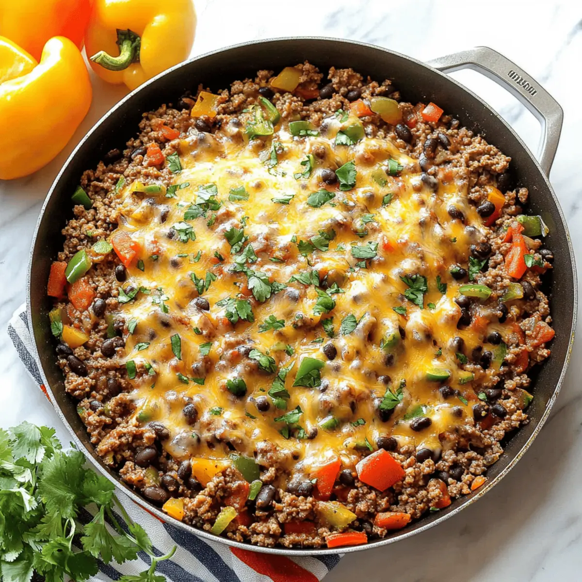 Hearty Mexican Ground Beef Skillet in Just 40 Minutes