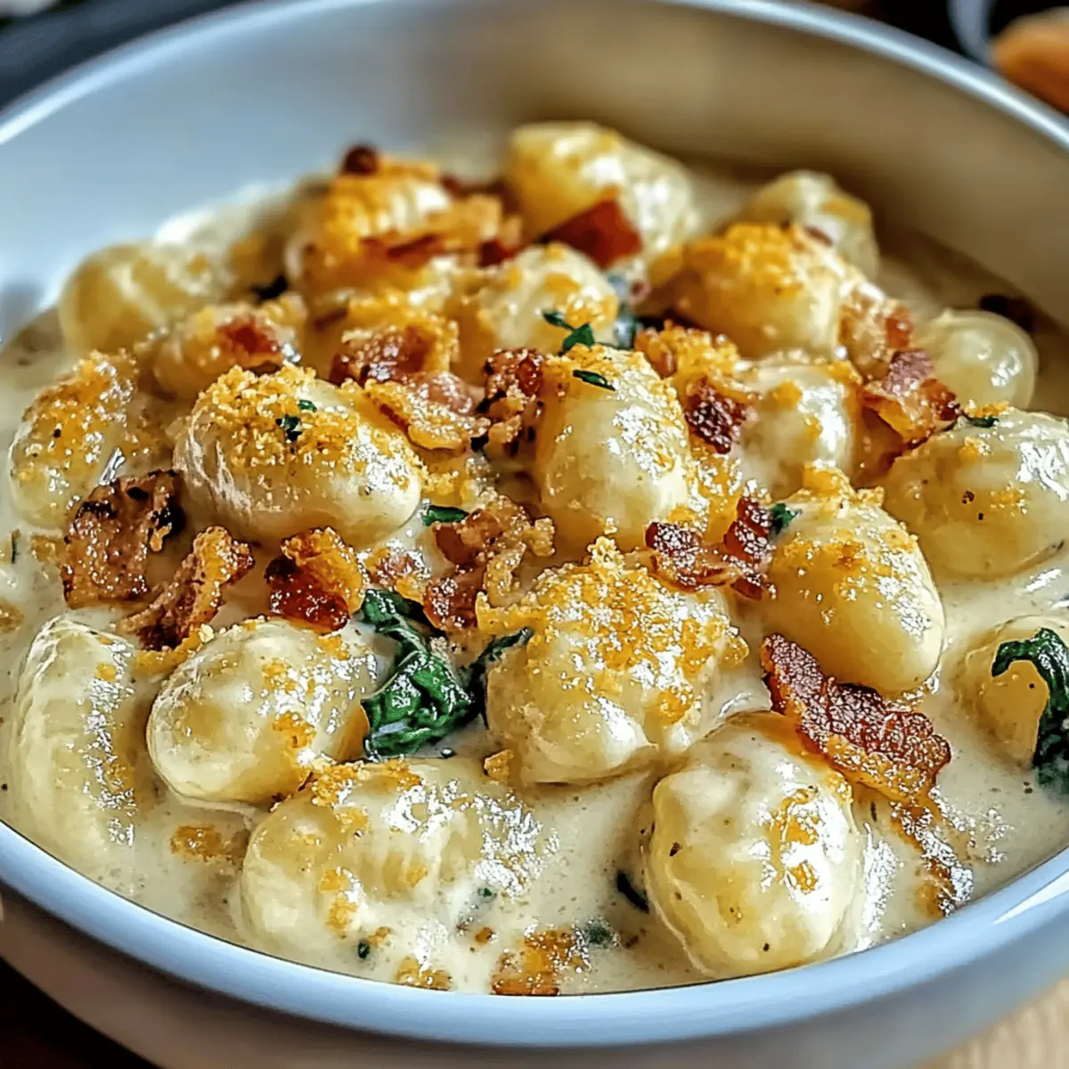 Creamy Crack Chicken Gnocchi