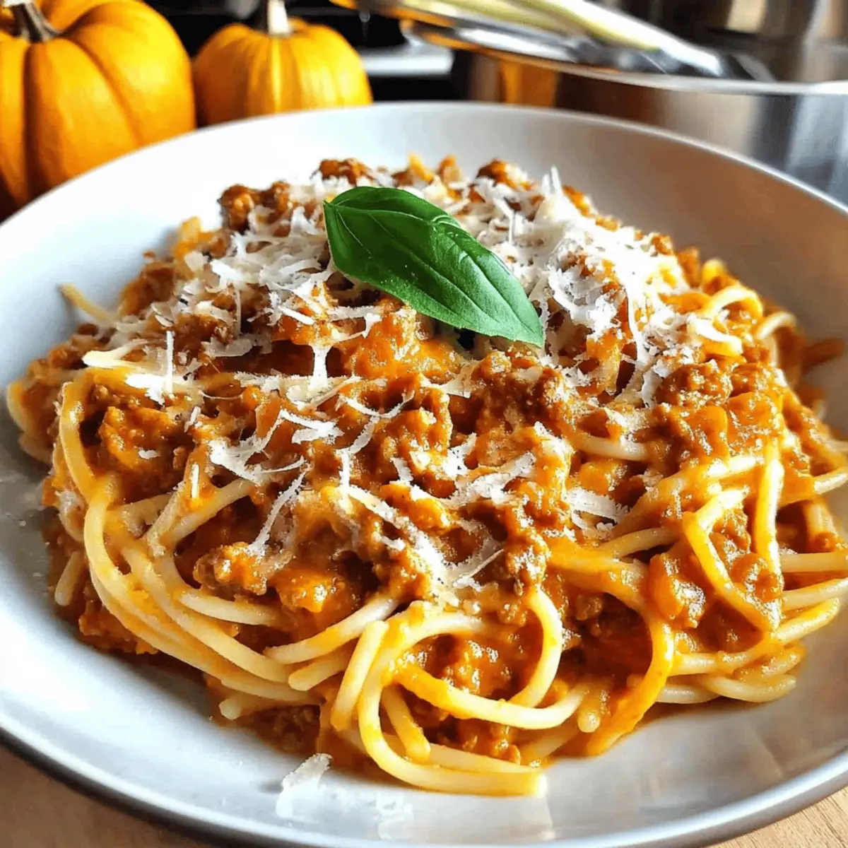 Creamy Pumpkin Bolognese: Your New Fall Comfort Food Delight