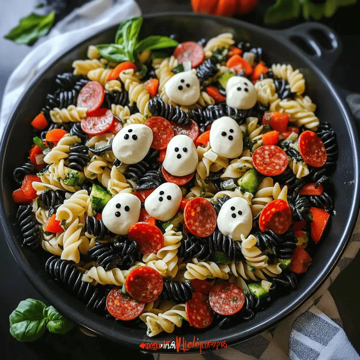 Pasta Screamavera: A Fun Halloween Twist on Pasta Salad