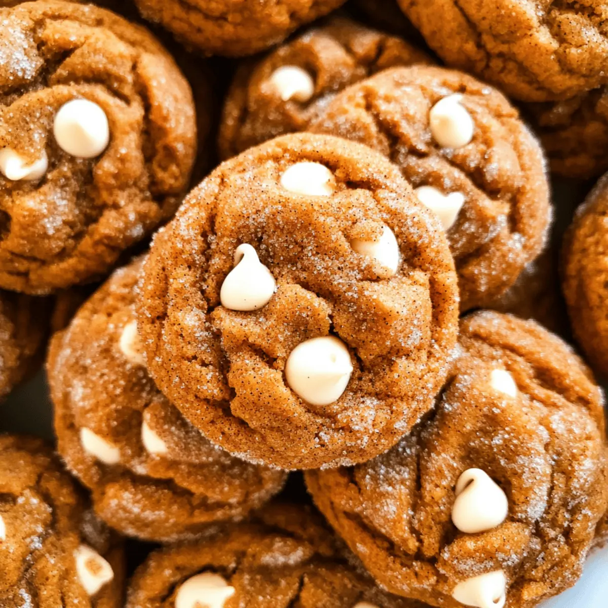 White Chocolate Pumpkin Snickerdoodles to Savor This Fall