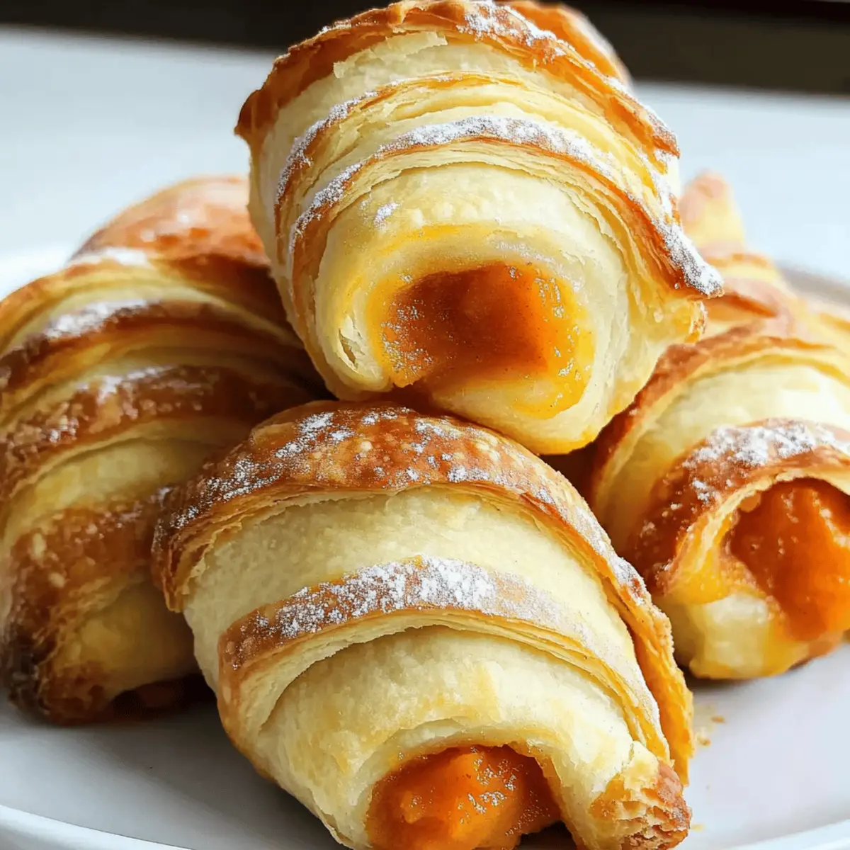Mini Pumpkin Pie Crescent Rolls for Cozy Fall Indulgence