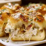 Chicken Bacon Ranch Pull Apart Rolls