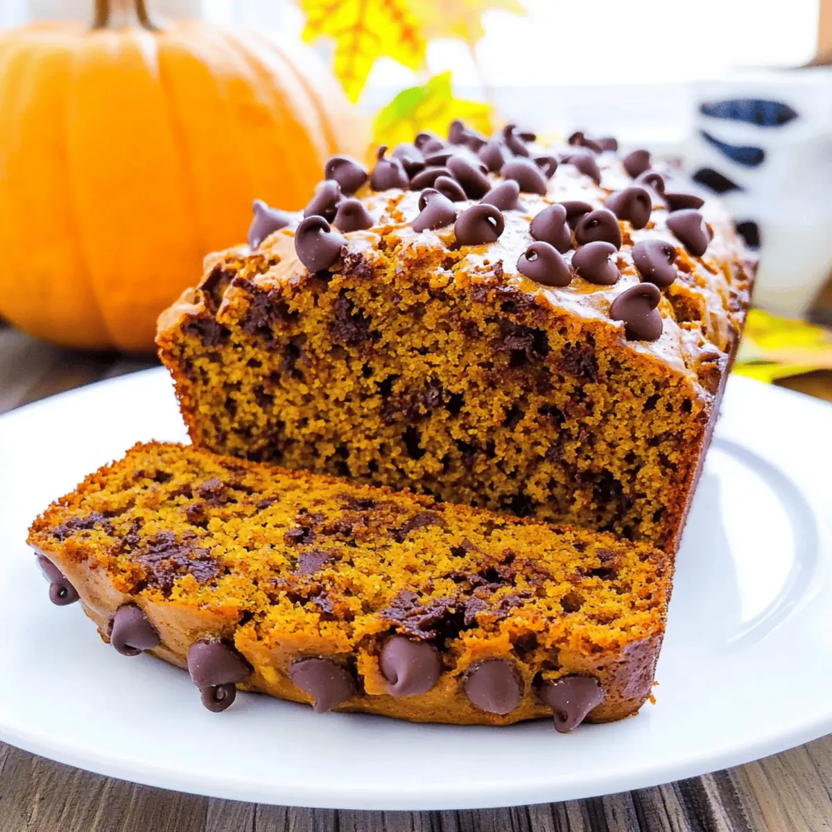Irresistibly Moist Chocolate Chip Pumpkin Bread Recipe