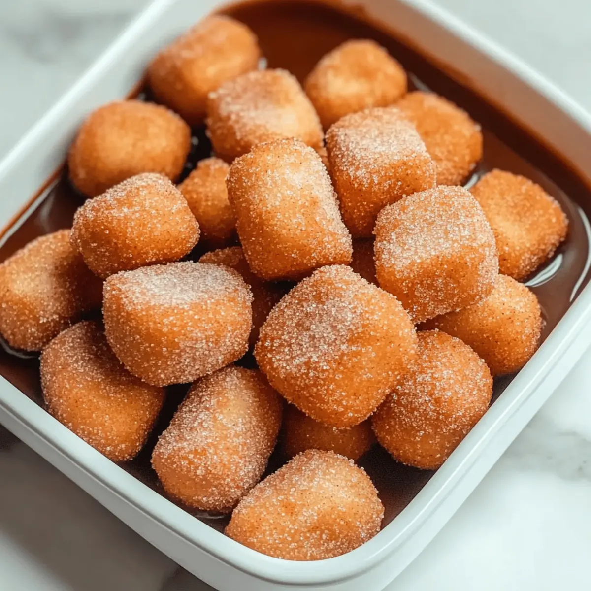 Air Fryer Churro Bites