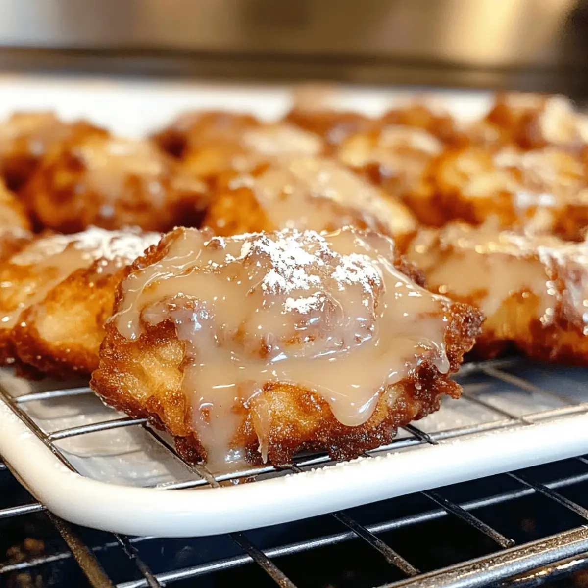 Baked Apple Fritters