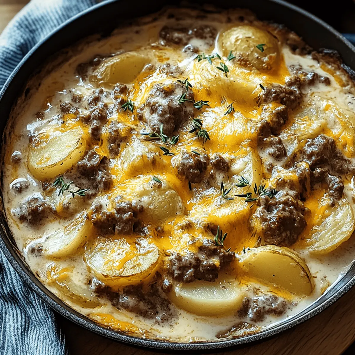 Beef and Potato Casserole