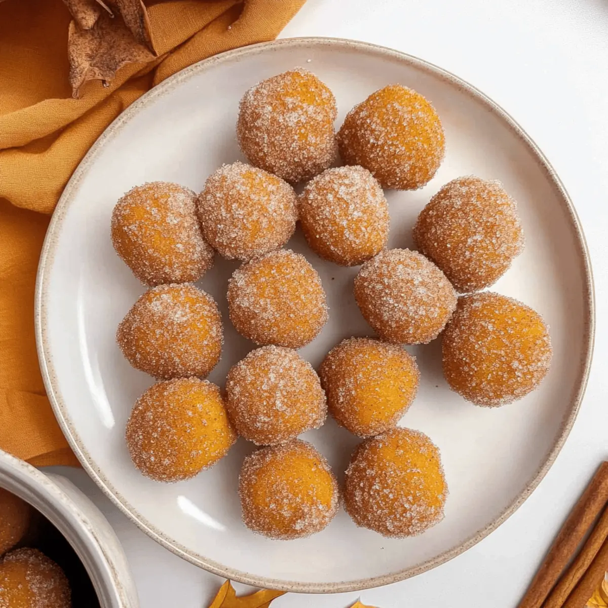 Bisquick Pumpkin Donut Holes