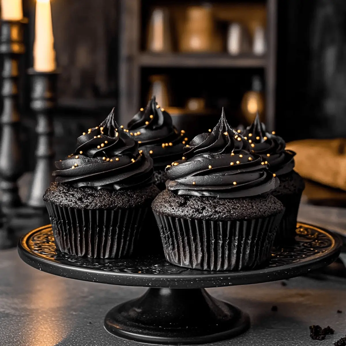 Black Velvet Cupcakes