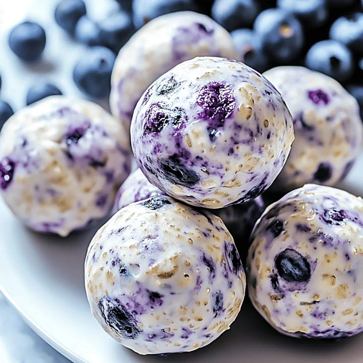 Blueberry Cheesecake Bites
