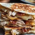 Chicken Bacon Ranch Quesadilla