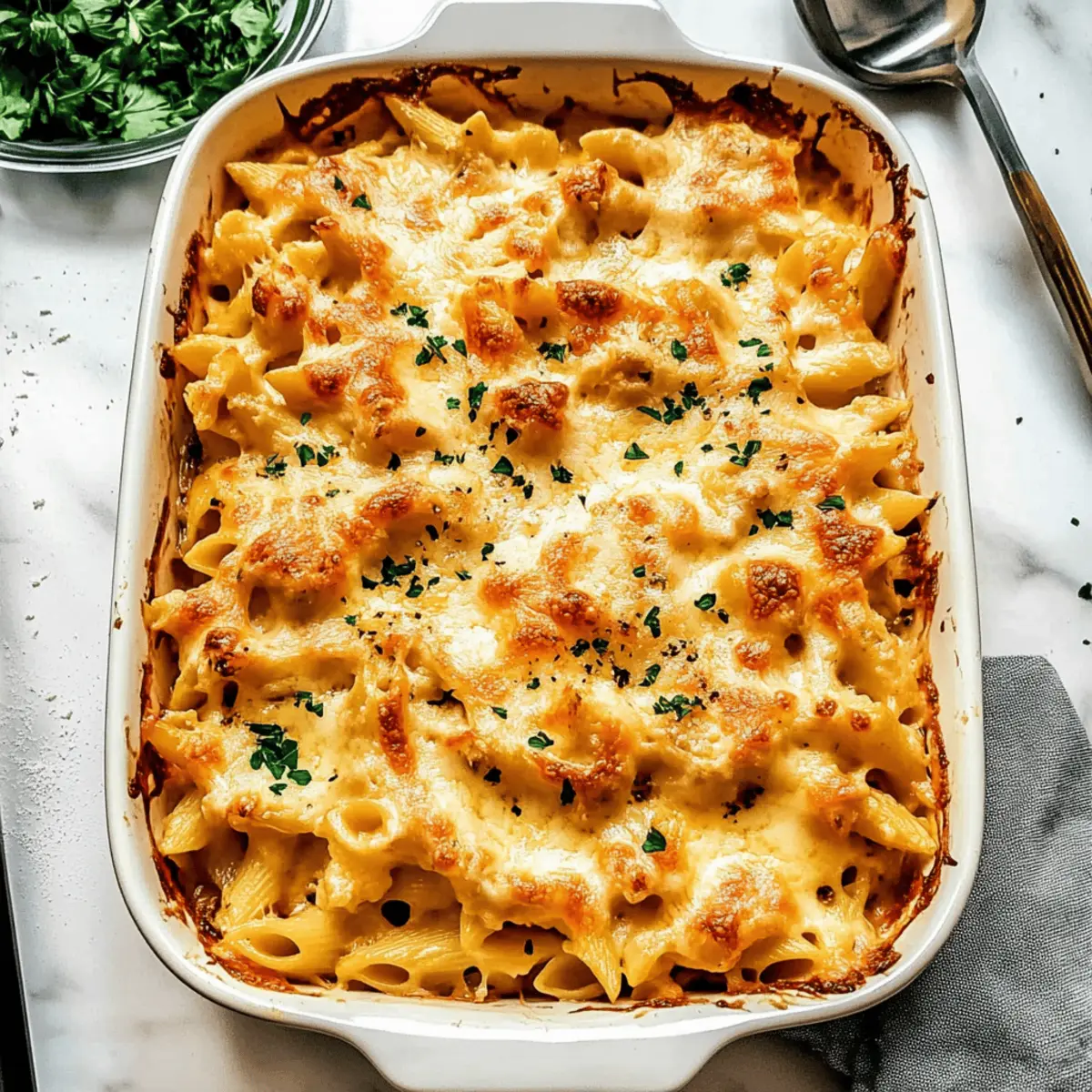 Creamy Chicken Pasta Bake for Cozy Family Dinners