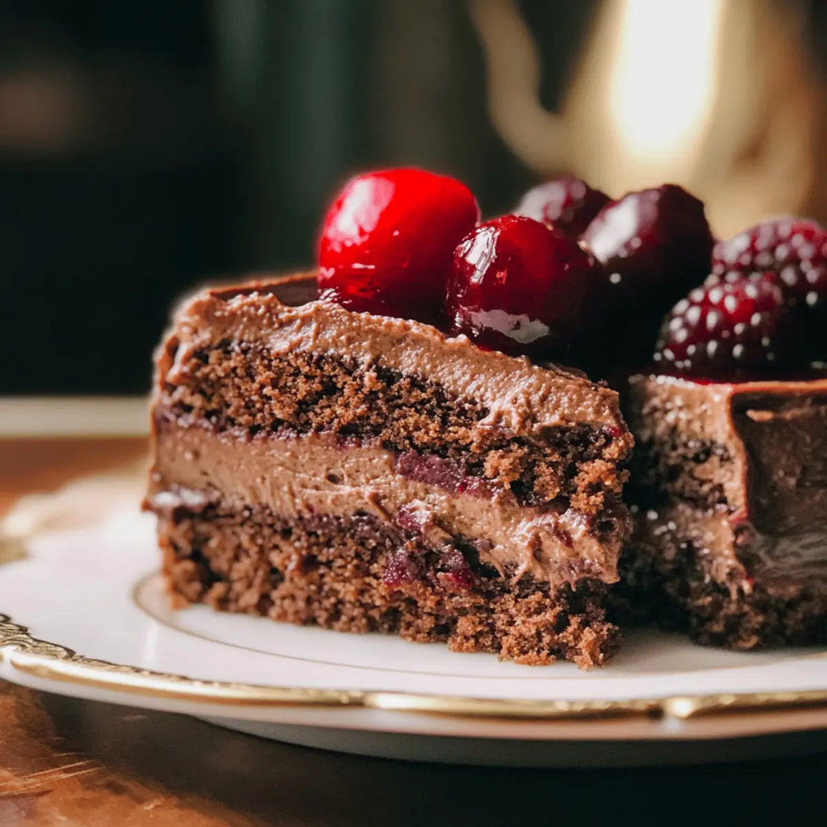 Decadent Chocolate Cherry Cheesecake to Impress Your Guests