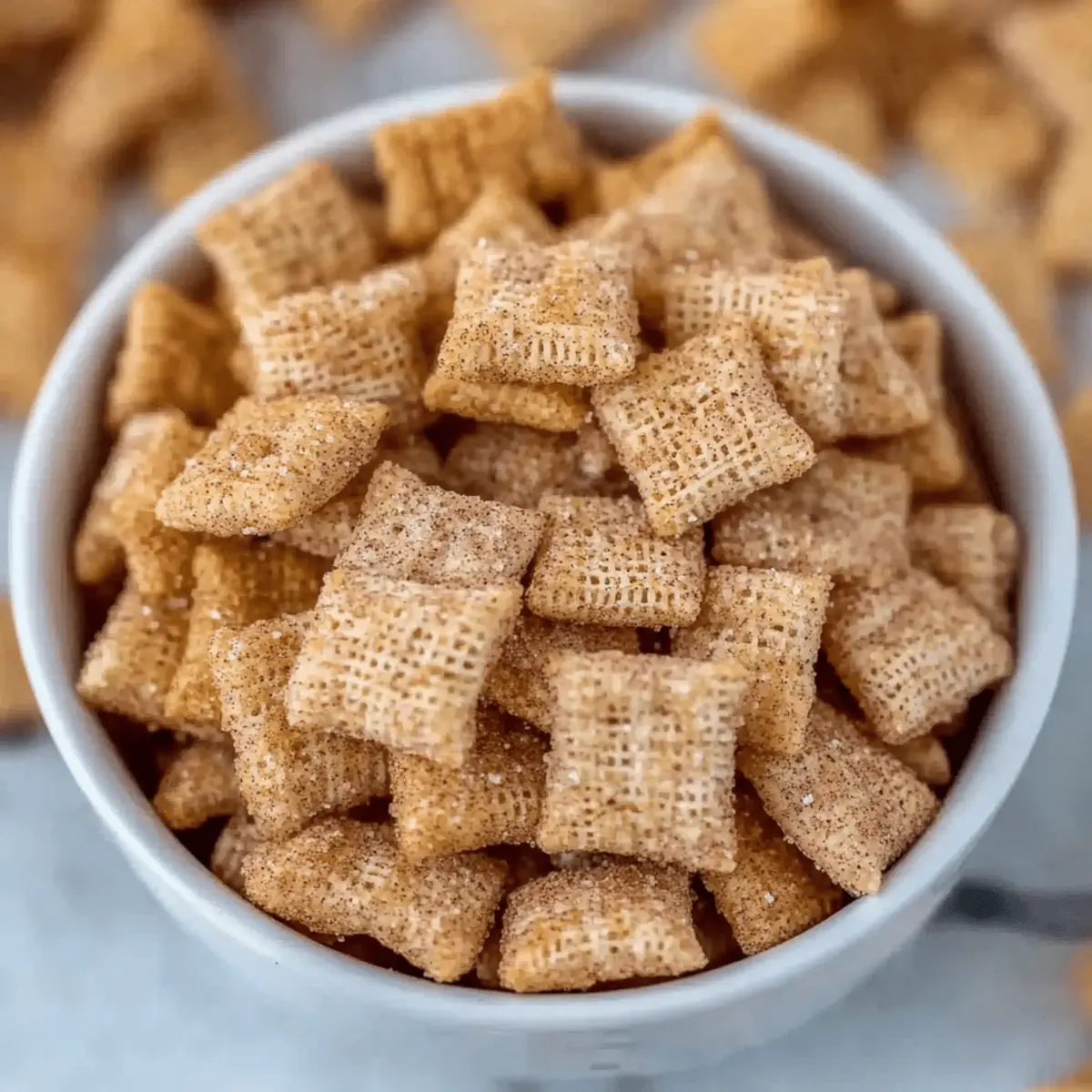 Cinnamon Sugar Chex Mix